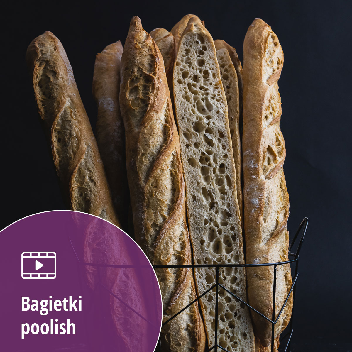 Bagietka Poolish kurs VOD okładka