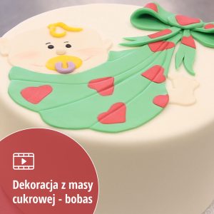 VOD dekoracje z masy cukrowej Bobas