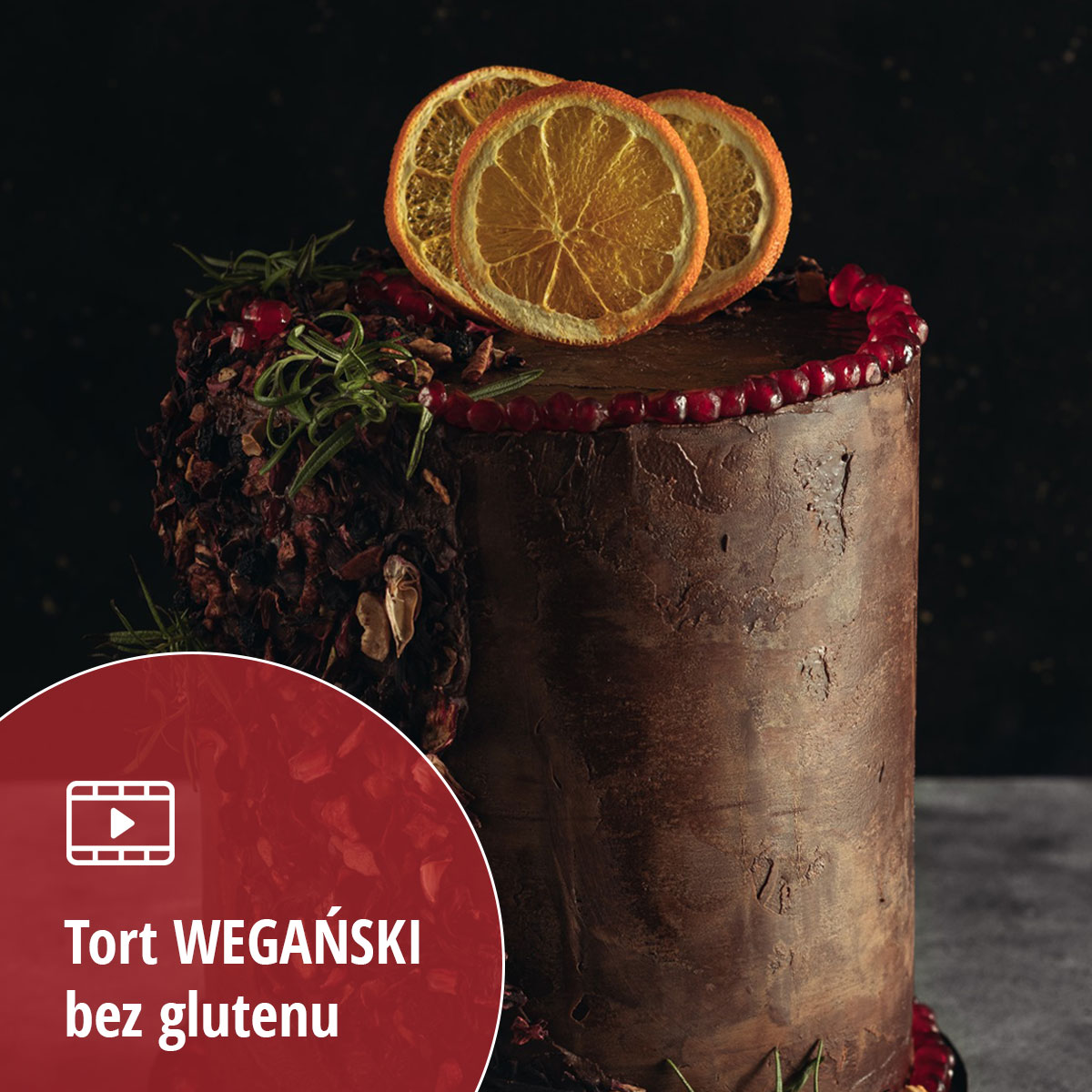 VOD kurs tort wegański bez glutenu